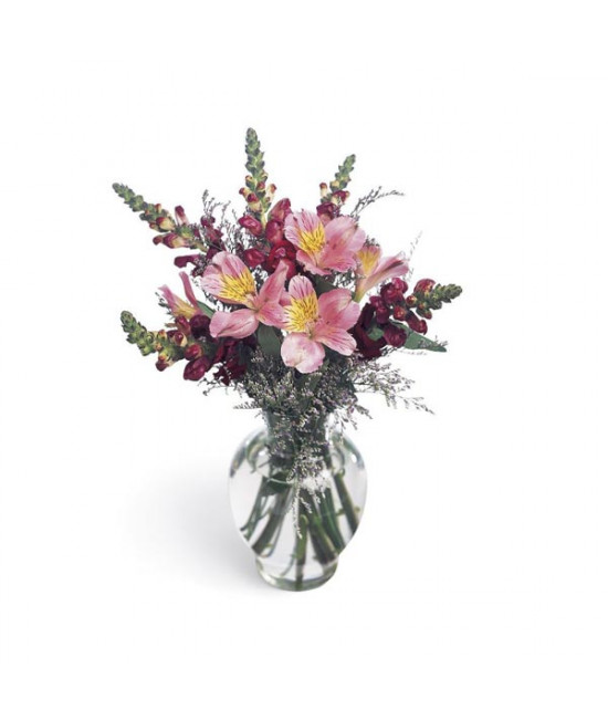 Le bouquet l'entrée du jardin